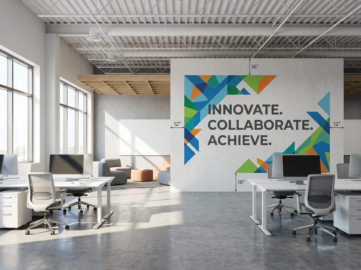 Offices wall print